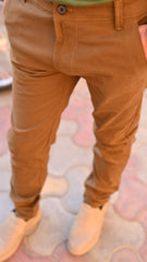 Men's Camel Chino Pants