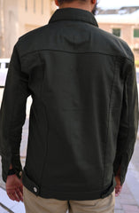 Men's Green Denim Jacket