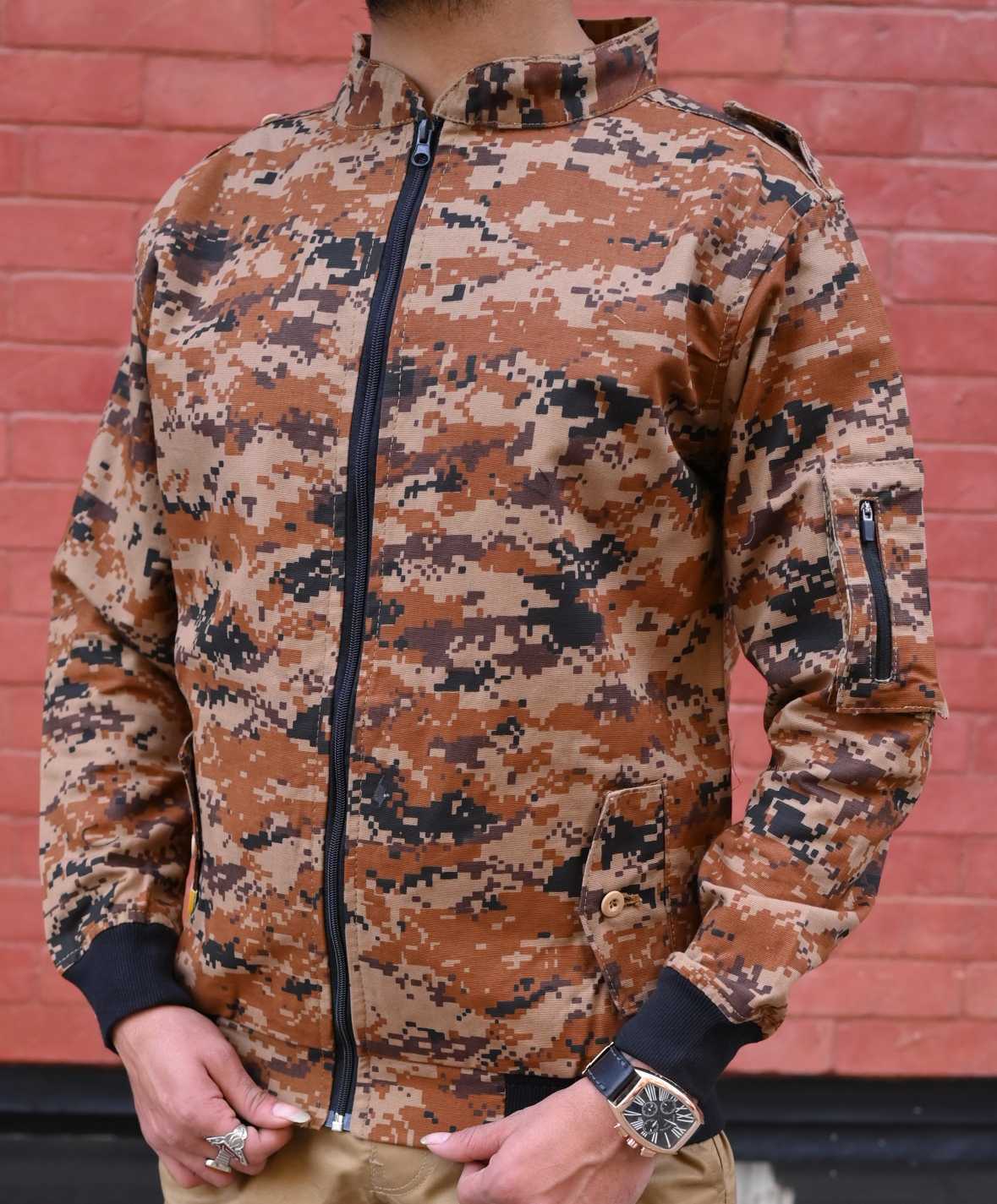 Men's Full Sleeves Cemo Jacket