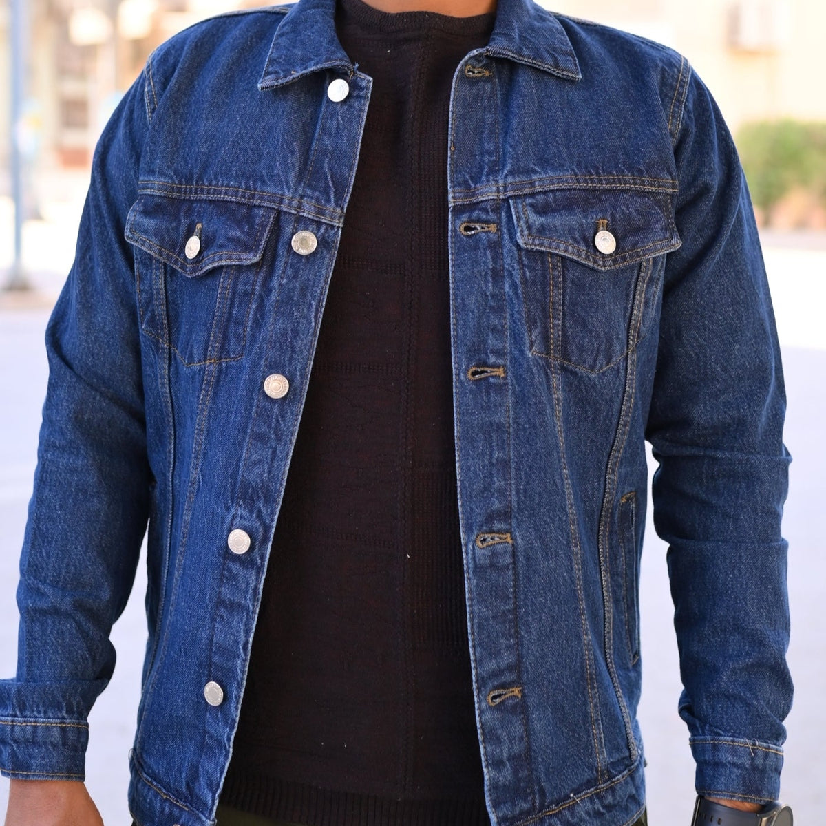 Men's Blue Denim Jacket