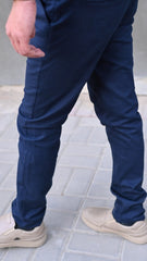 Men's Blue Chino Pants