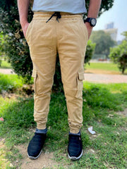 Men's Basic Khakhee Cargo Pants