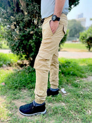 Men's Basic Khakhee Cargo Pants