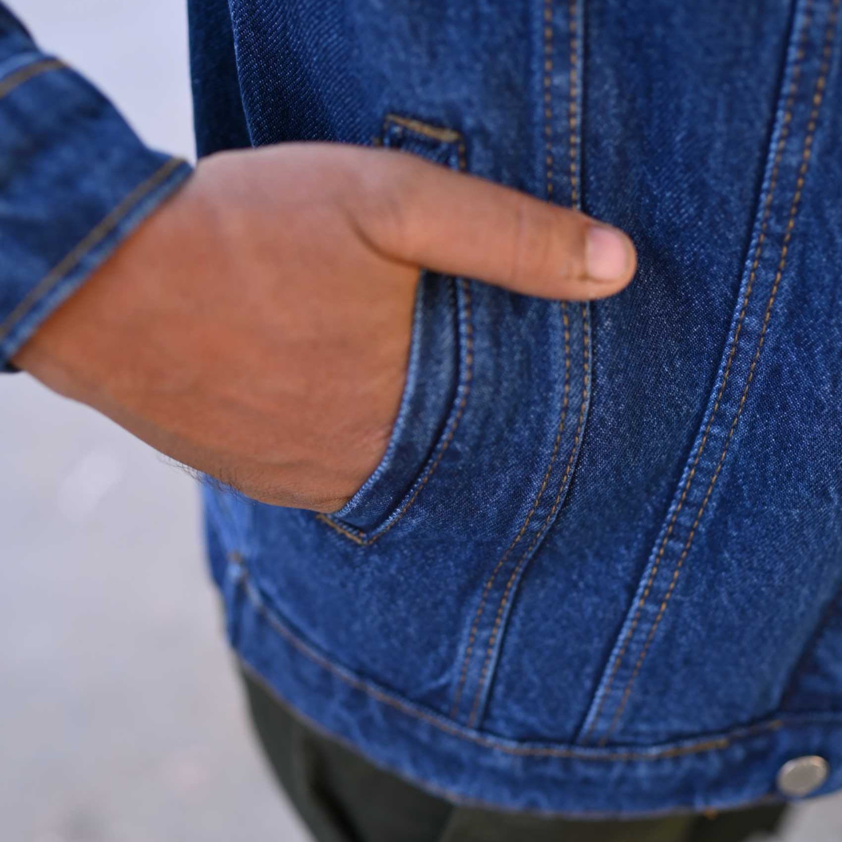Men's Blue Denim Jacket