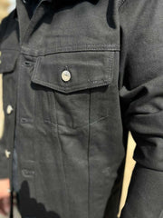 Men's Black Denim Jacket