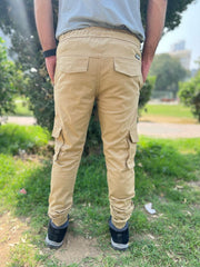 Men's Basic Khakhee Cargo Pants